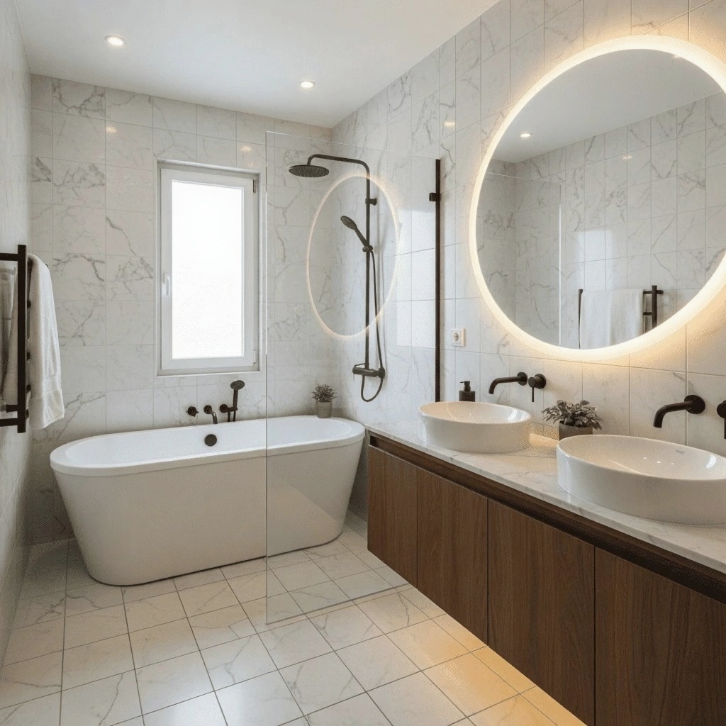 Bathroom Remodel after