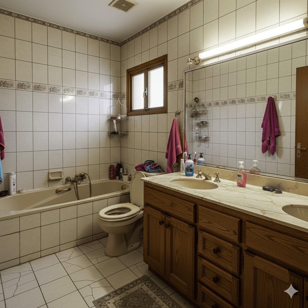 Bathroom Remodel before